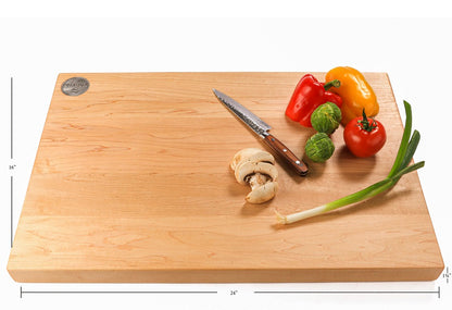 Planche à découper en érable (à plat)