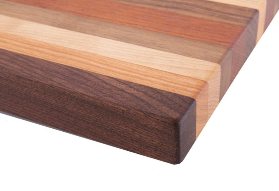 Planche à découper en bois mixtes