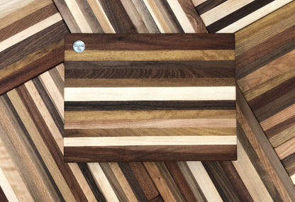 Planche à découper en bois mixtes