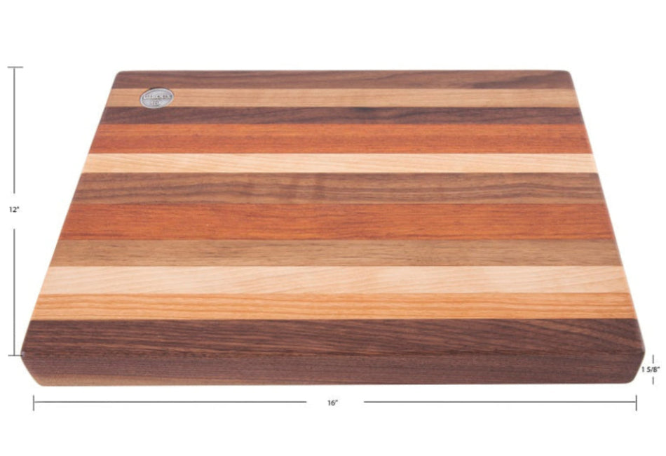 Planche à découper en bois mixtes