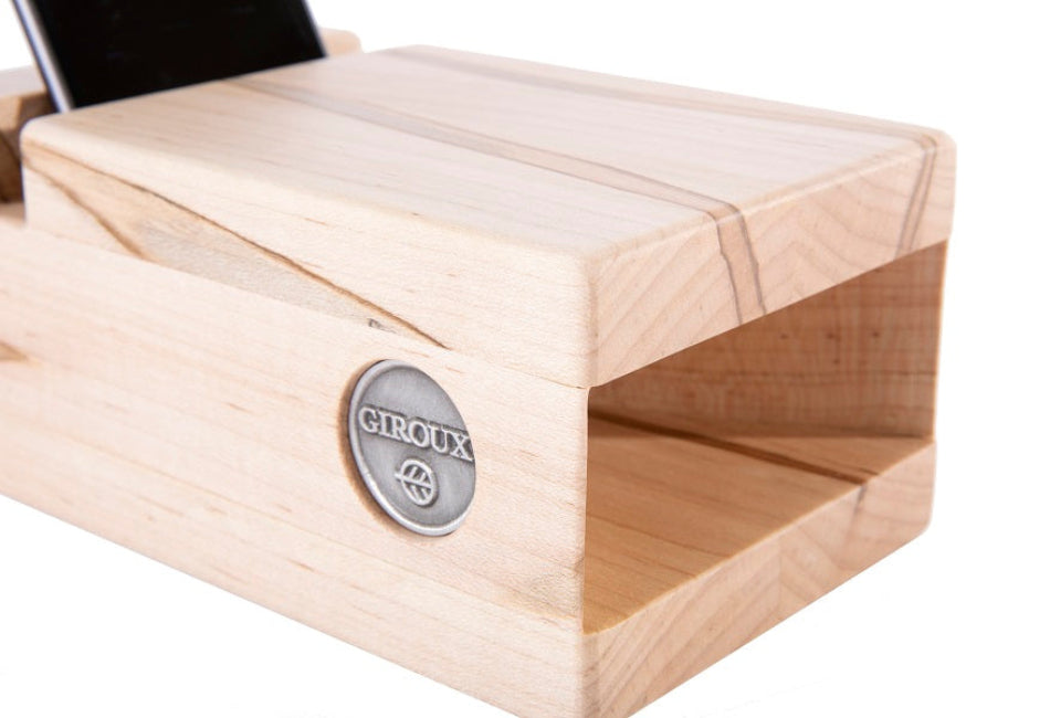 Haut-parleur en bois