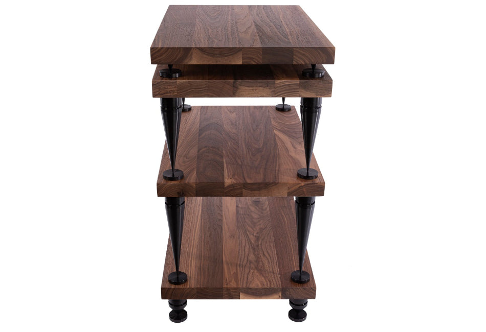 Console audio en bois massif