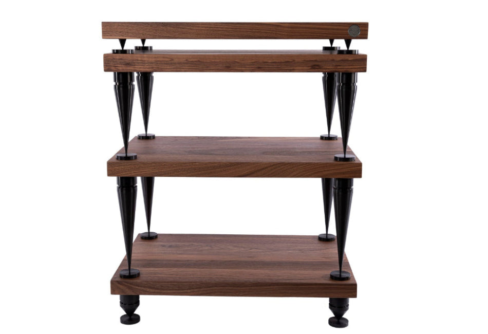 Console audio en bois massif